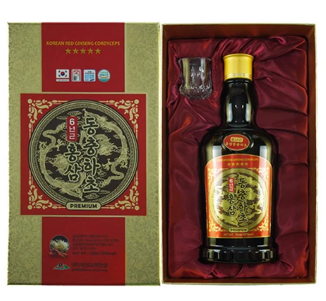 NƯỚC HỒNG SÂM ĐÔNG TRÙNG DAESAN CHAI 720ML (HỘP 1 CHAI)